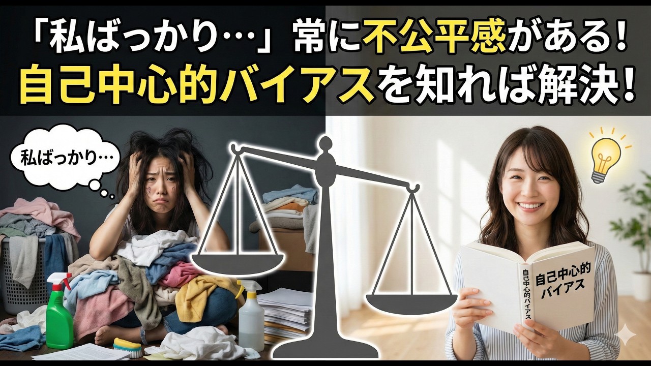 「自分ばっかり…」不公平感あり！　なぜ人は自己中心的バイアスに陥るのか？心理学でわかる原因と対策