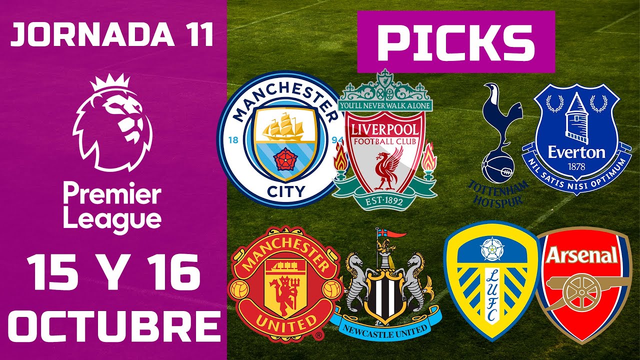 LIGA INGLESA PRONOSTICOS DEPORTIVOS | 15 Y 16 OCTUBRE | PREMIER LEAGUE | - YouTube