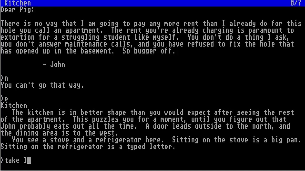 ATARI ST John's Fire Witch FIREWITCH In 1990 Made with The Text Adventure Development Systems TADS A