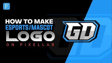 How To Make ESports/Mascot Logo On Android - Pixellab || PS touch cc || Tutorial
