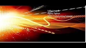 Lefty Loosey & Righty Tighty Tutorial!