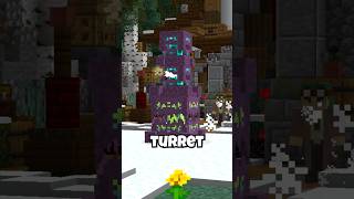 NEW Shulker Turret #shorts #minecraft