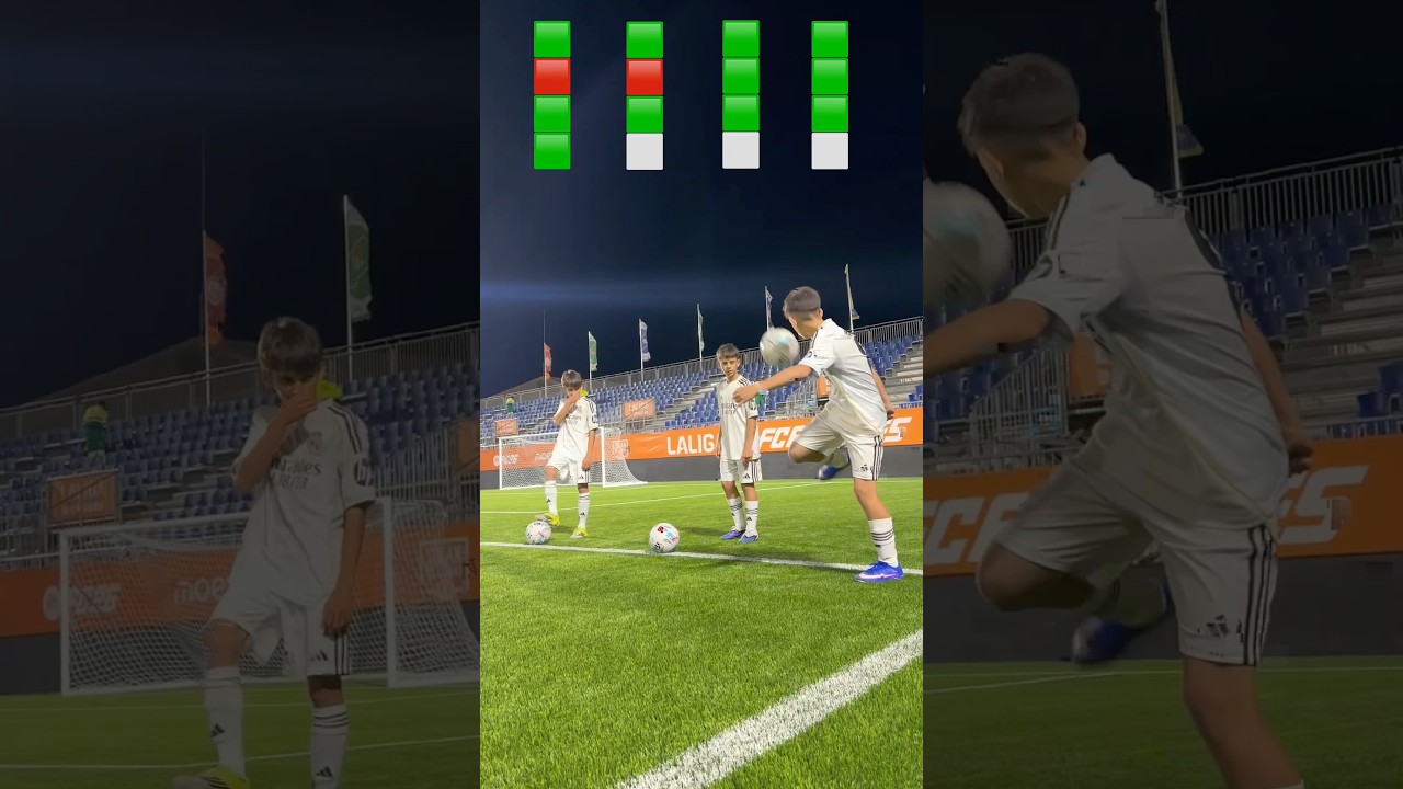 Imita la skill con el REAL MADRID 🪄