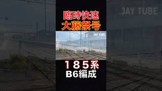 大藤祭り号 185系 臨時快速 Ofuji Matsuri No. 185 Series Extra Rapid Service #jaytube #train