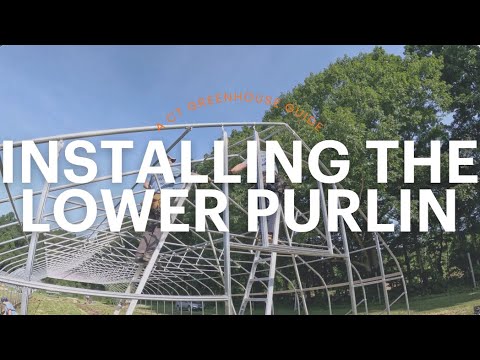 Pur Lin Box Installation How to: install your lower purlin - YouTube