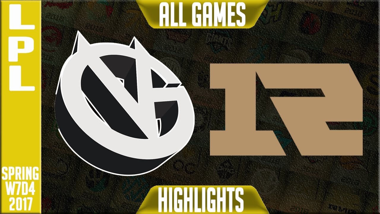 RNG vs Vici Gaming Highlights All Games - LPL Spring 2017 W7D4 - RNG vs VG All Games