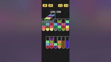 water sort puzzle level 3269