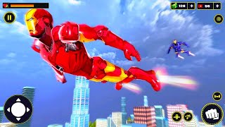 Super Crime Ironman Hero Robot Saving City - Android Gameplay screenshot 5