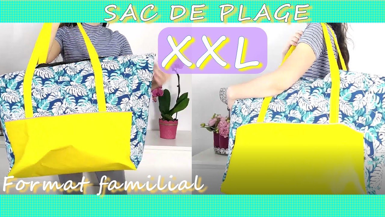 DIY SAC DE PLAGE XXL 