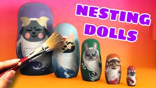 Customizing Nesting Dolls | #shorts
