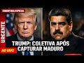 AO VIVO 🚨 URGENTE: Trump fala à imprensa após captura de Maduro | Coletiva AO VIVO