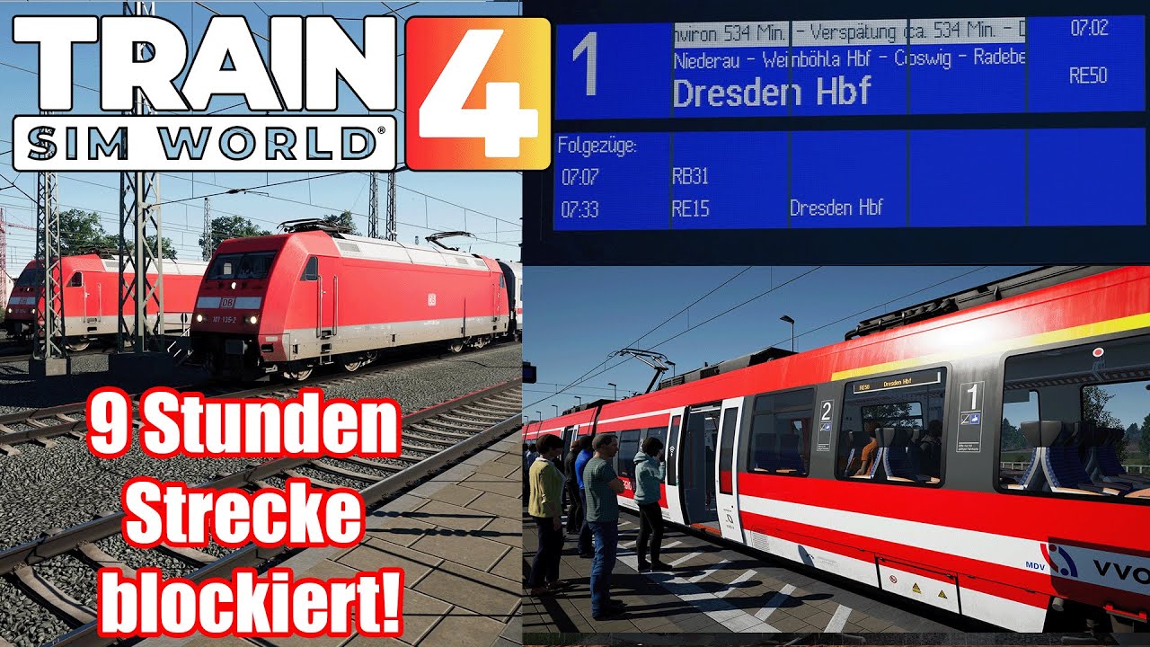 TSW 2: RUSHHOUR auf der Strecke Coswig - Dresden!| NAHVERKEHR DRESDEN | Train Sim World 2