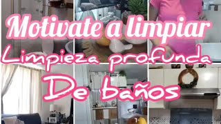 Limpieza profunda de baños |usando productos económicos limpieza tipdelimpieza bañoslumpios