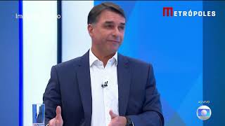 Flávio evita falar de Nunes Marques e diz que Moraes “persegue adversários”