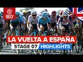 La Vuelta 2021 Stage 7 Highlights |