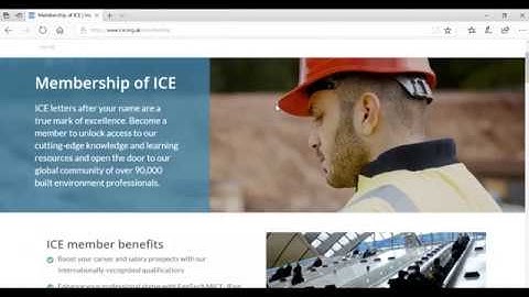 ICE Student Membership Tutorial