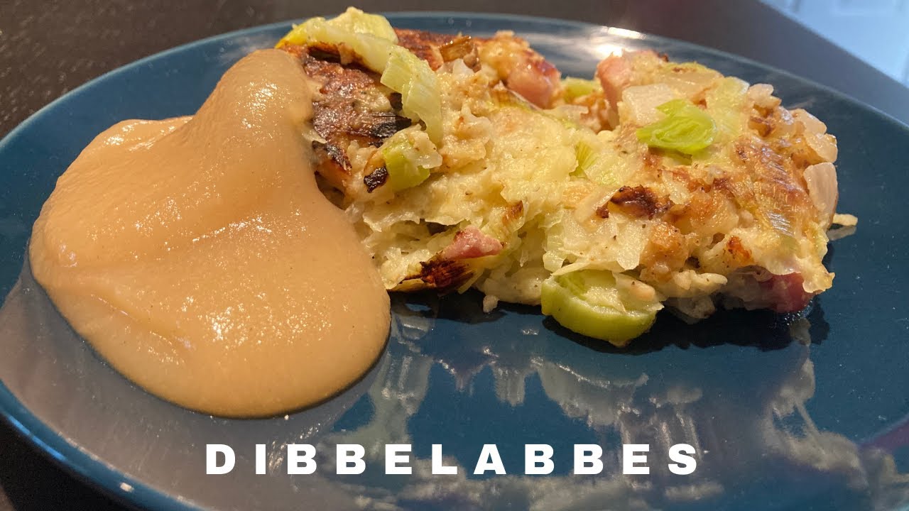 Dibbelabbes - Potatoes with leeks and bacon