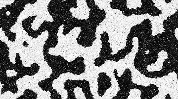 Classical Ising Model near critical temperature. Metropolis Algorithm