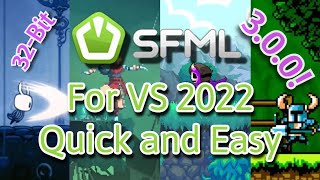 Linking SFML 3.0.0 in Visual Studio 2022 for Windows