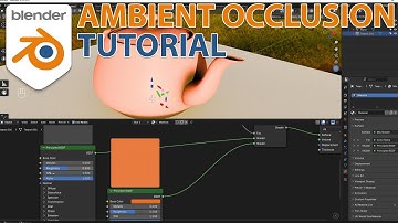 BLENDER AMBIENT OCCLUSION NODE TUTORIAL