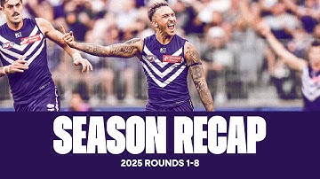 Rounds 1-8 | 2025 AFL Season Recap