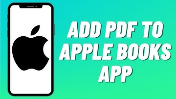 How to Add PDF to Apple Books App