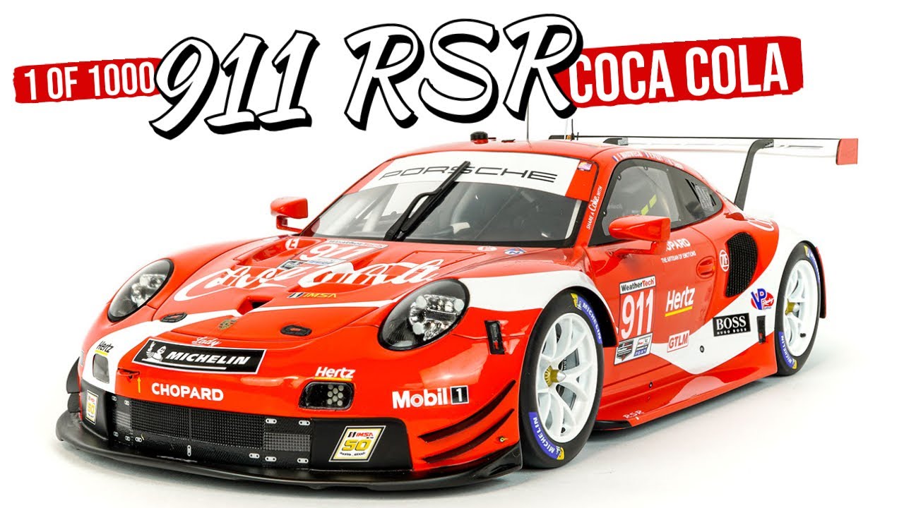 Check out this 911 RSR COCA COLA and its STUNNING DETAILS! 1/18