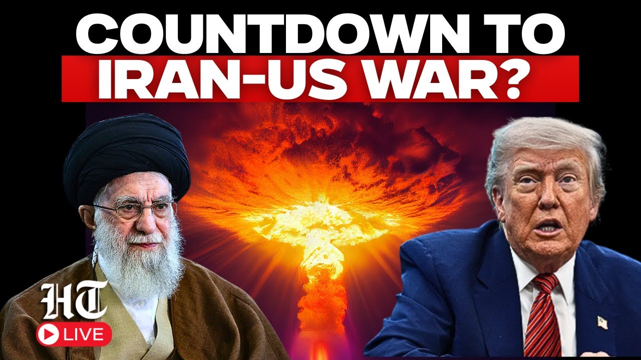 US-Iran Tensions Live: Trump Threatens Iran! Countdown to War? | Trump Vs Khamenei LIVE