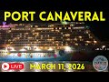 LIVE Watching Norwegian Breakaway Leaving Port Canaveral LIVE March 11 2026