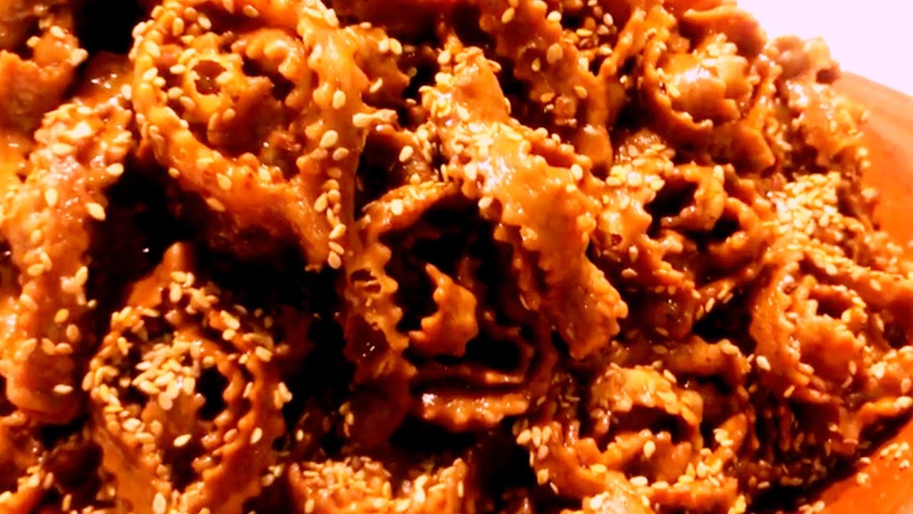 الشباكيةالمغربية هشيشة،معلكةومجعبة وشاربةالعسل مع طريقةالتشباك/Moroccan Shabakia in an easy way