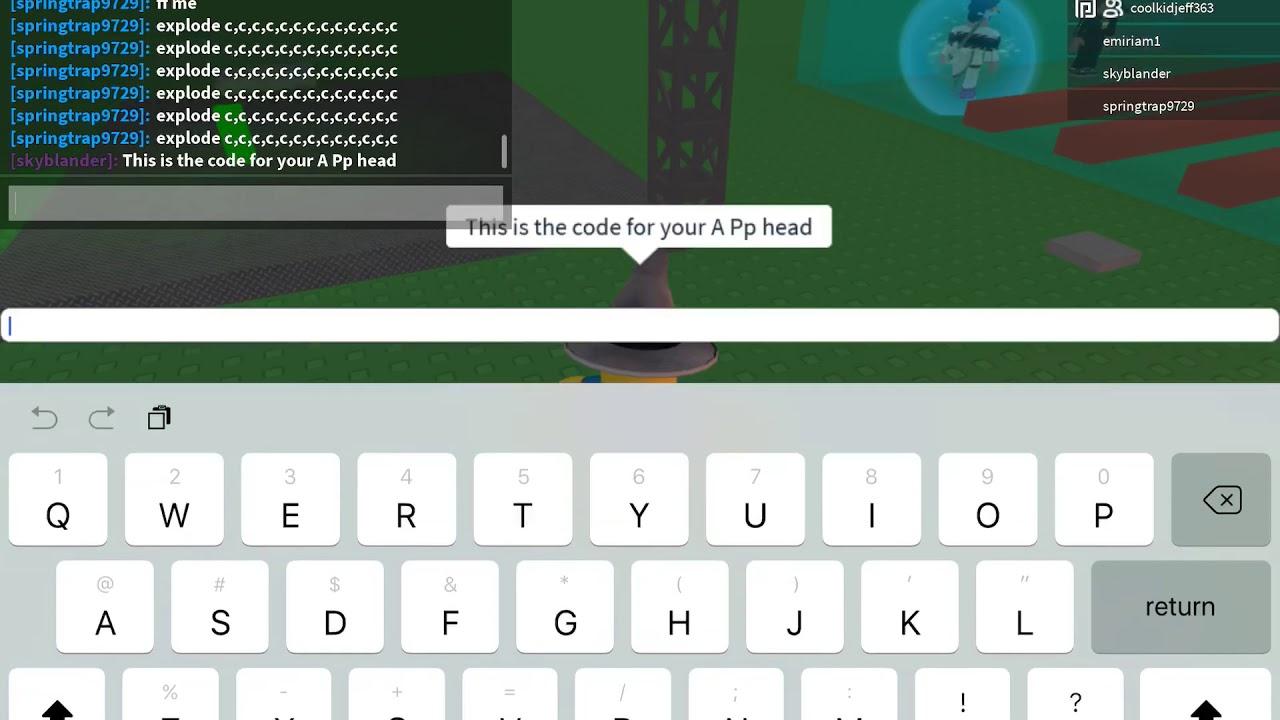 Your A Pp Head Code Youtube