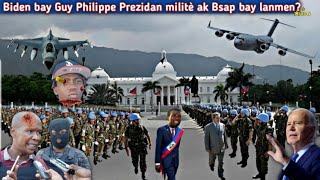 13 mai 2024 Guy Philippe Ak Muscadin Koupe Tèt Boutba Aristide Mouri Frèt Dife Nan Palè?