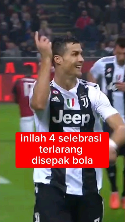 4 selebrasi terlarang di sepak bola