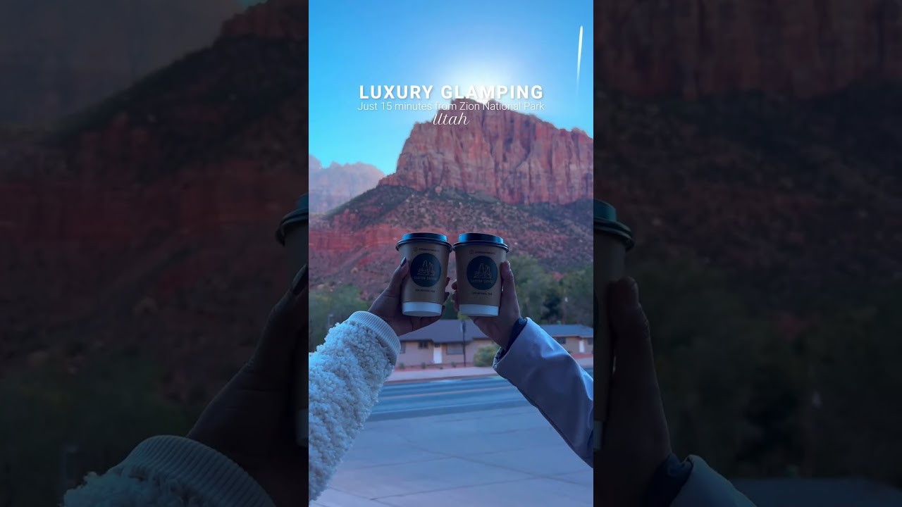 Luxury Glamping Just 15 Minutes from Zion National Park 🏞️ Zion WILDFLOWER, Utah