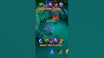 Karrie Build Top Global vs Karrie Build Top Player Mobile Legends #shorts