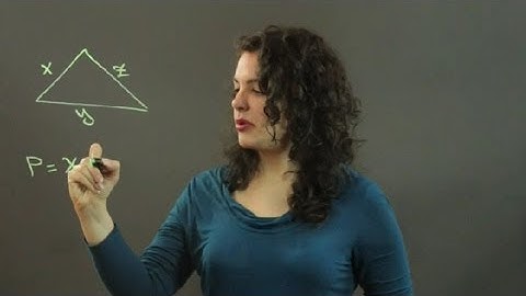 How to Write an Expression for the Perimeter of a Triangle : Trigonometry, Statistics & More