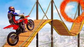 Bike Arena Moto gioco Android - Motorcycle - Motorbike Motocicletta trial stunt tricks screenshot 3