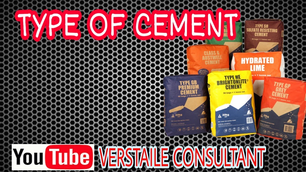 Type Of Cement cement Type In Urduo All Types Of Cement In Hindi