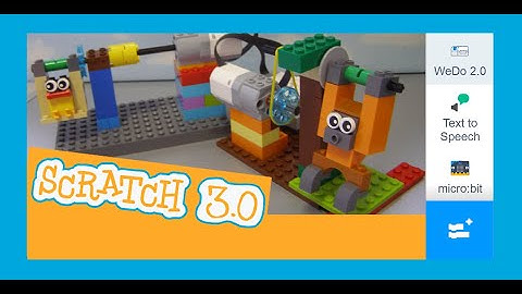 Scratch 3.0, Lego WeDo and micro:bit - Swinging animals