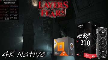 7900 XTX 🖥️ 7800X3D 🎮 Layers of Fear 2023 (UE5) Demo @ 4K XeSS Quality + High Max  + Ray Tracing On