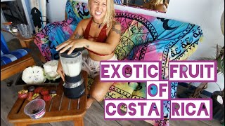 Tropical Exotic Fruit of Costa Rica | Travel Vlog 6