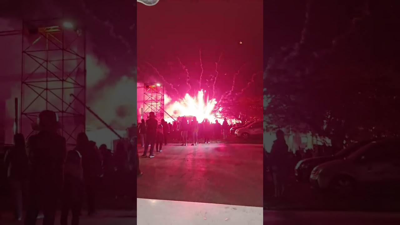 鹽水蜂炮6分鐘低空煙火秀