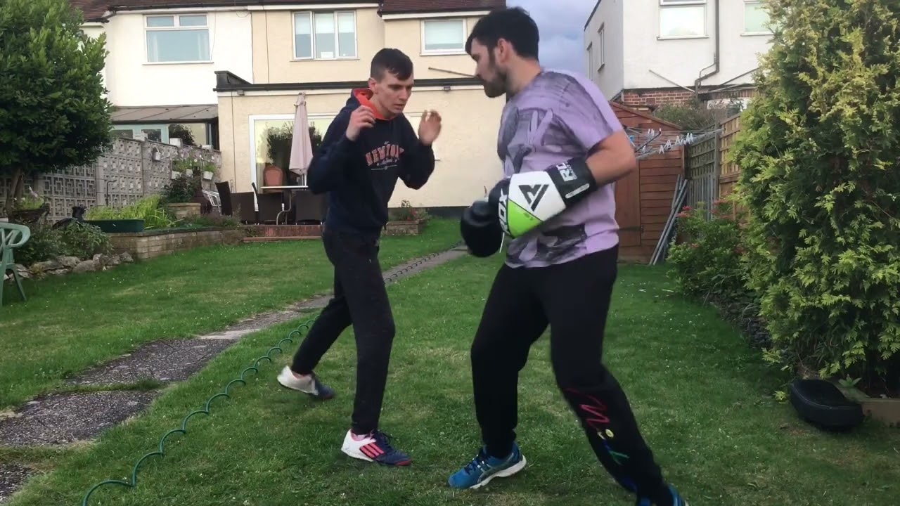 Defence training with tha bro 