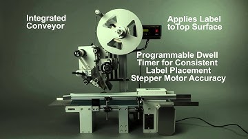 Tach-It MAL-110 Wipe-On Label Applicator with Integrated Conveyor
