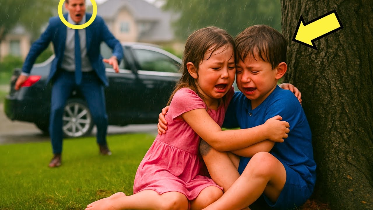 PATRÓN LLEGA TEMPRANO Y VE A SUS HIJOS EN EL FRÍO… LO QUE DESCUBRE LE CAMBIA LA VIDA