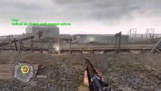 'Defending the Pointe' Call of Duty 2 Veteran Walkthrough