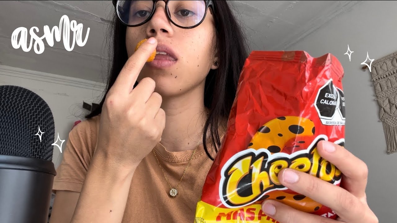 ASMR con cheetos 🧀 - YouTube