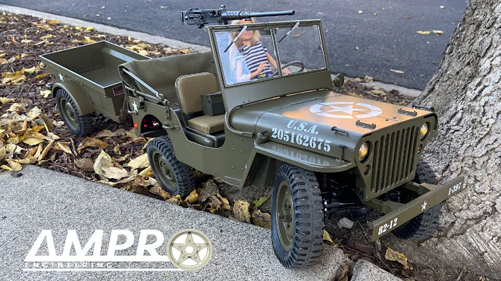 E324: RocHobby "Jeep" 1/6 1941 MB Scaler & Gun, Trailer - The Buyers Guide Series