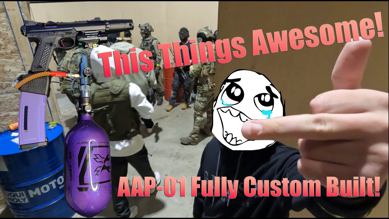 FULLY CUSTOM BUILT *AAP-01* | Shooting Nuts and & Nuts being Shot [007 ...