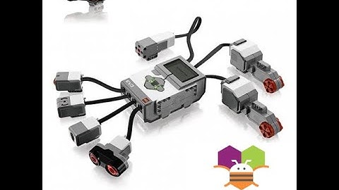 Lego Mindstorm ev3 with ultrasonic sensor and Android App google MIT app inventor